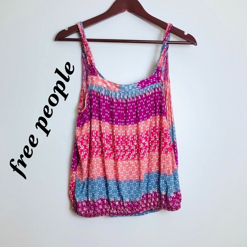 Free People Twisted Strap Tank Top Size Small